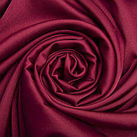 Ткань шелк сатин Armani бордо