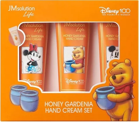 Набір кремів для рук JMsolution Life Honey Gardenia Hand Cream Set Disney 100, 3х50ml