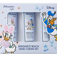 Набір кремів для рук JMsolution Life Disney Bergamot Beach Hand Cream Set, 3х50ml
