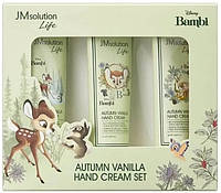 Набір кремів JMsolution Life Disney Autumn Vanilla Hand Cream Set, 3х50ml