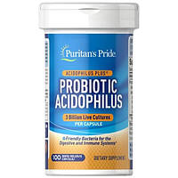 Probiotic Acidophilus 3 Billion Puritan's Pride (100 капсул)