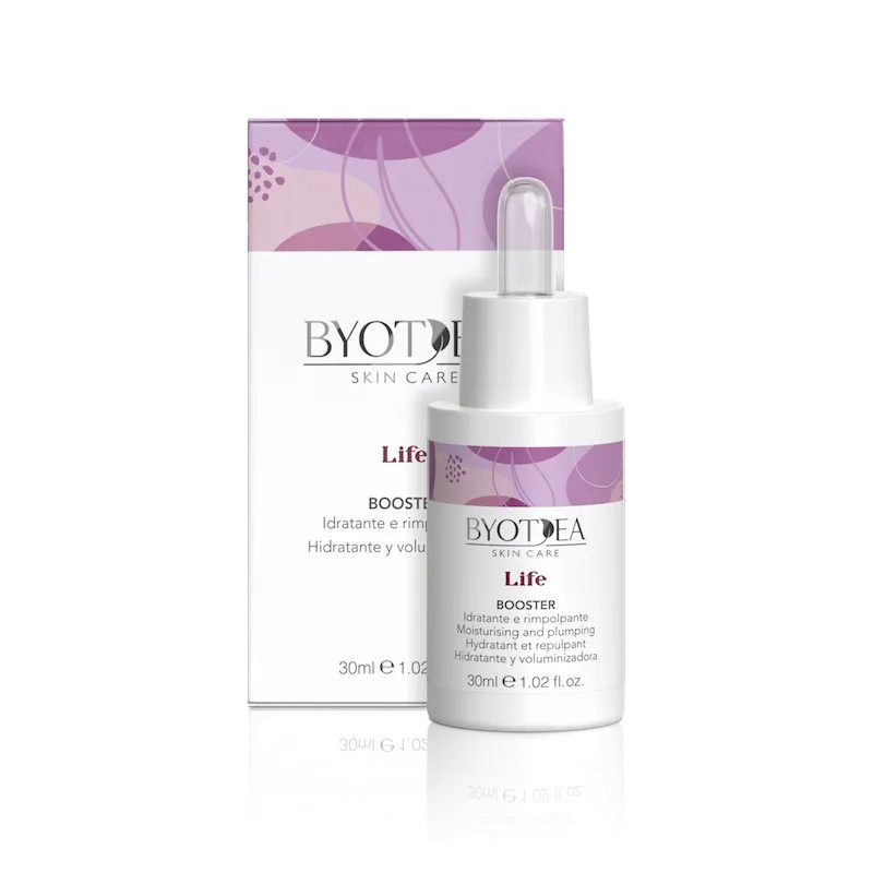 BYOTEA FACE CARE Life Бустер-концентрат для обличчя живильний з вітамінами E і F 30 мл (Оригінал)