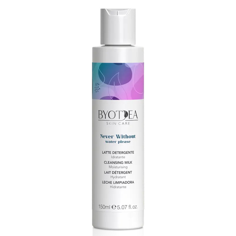 BYOTEA FACE CARE Never Without Water Please Молочко для обличчя очищаюче зволожуюче 150 мл (Оригінал)