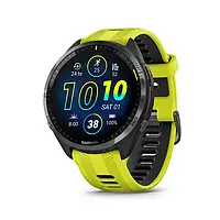 Смарт-часы Garmin Forerunner 965 Carbon Gray Titanium Bezel Black Yellow (010-02809-82)