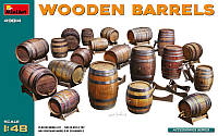 Пластикова модель 1/48 MiniArt 49014 Wooden Barrels