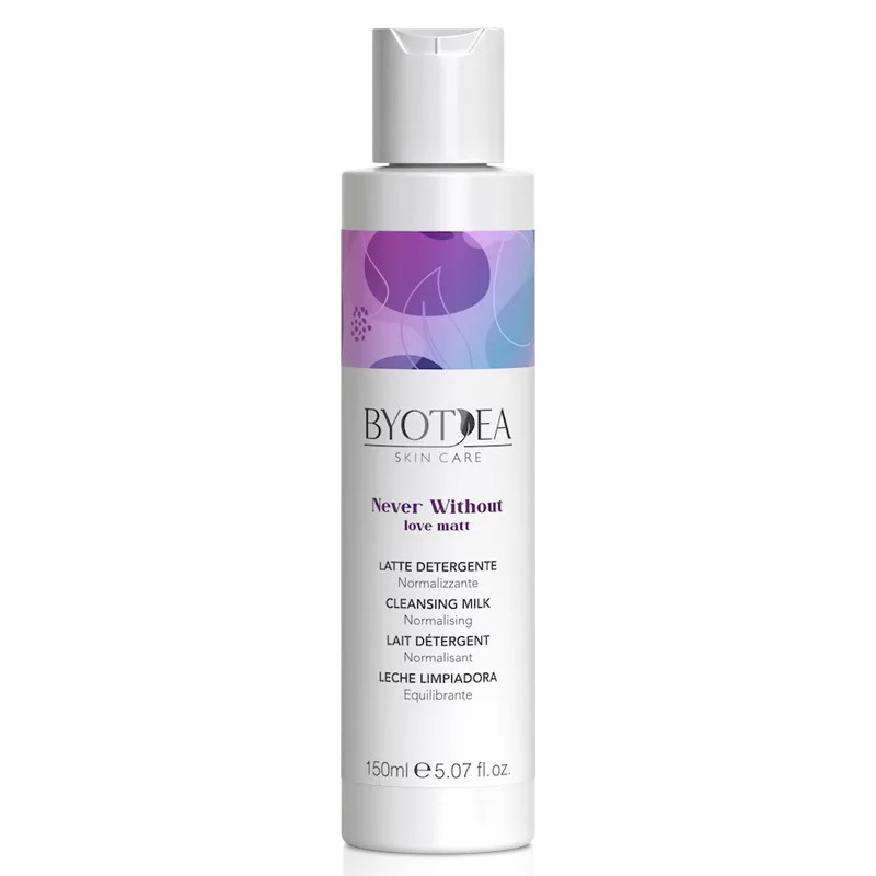 BYOTEA FACE CARE Never Without Love Matt Молочко очищаюче нормалізуюче для жирної, комбін.шкіри 150 мл (Оригінал)