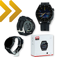 Смарт-годинник KMITX-W3 Android iOS шагомер Black(37859-01_1672)