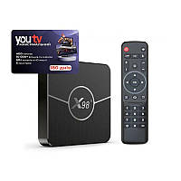 Медіаплеєр  X98 Plus 2/16    (2/16гб, ОС: Android 11, Wi-FI,  bluetooth, Ethernet )