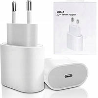 Быстрая зарядка, Адаптер для Apple iPhone 20W USB-C Power Adapter White