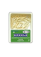 Клини дерев'яні №1.182, БІЛІ, 100шт