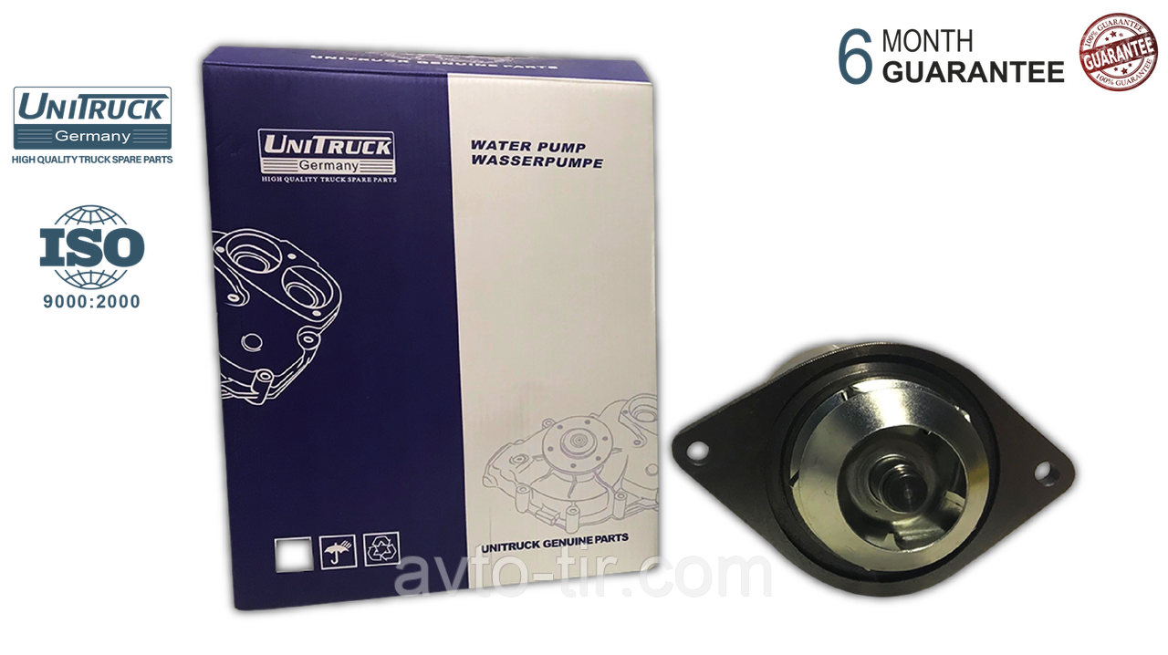 Водяна помпа Unitruck Germany Cummins 4B, 6B SERIES (ISO 9000:2000), фото 1