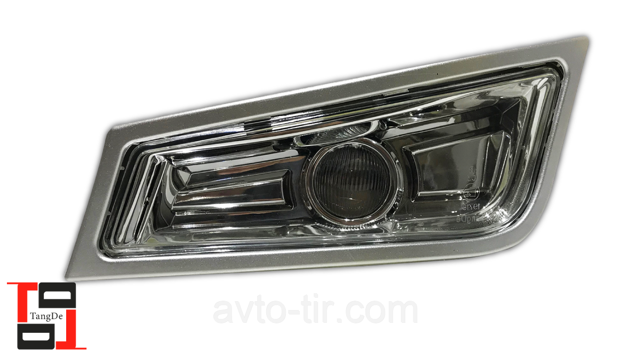 Протитуманна фара з сірою рамкою good LH Volvo FH12 e-mark, фото 1