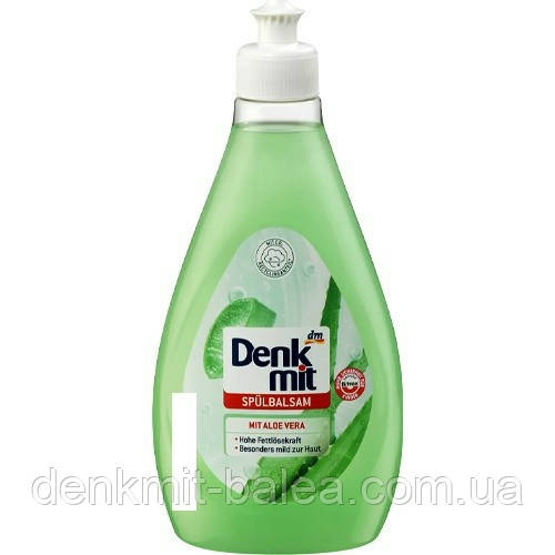 Бальзам для миття посуду з Алое Вера Denkmit Spulballzam Aloe vera 500 мл