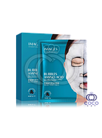 Очищающая пузырьковая маска для лица с углем Images Bubbles Amino Acid Mask поштучно