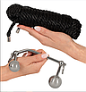 Комплект подвійного проникнення Bondage Plugs with 10 m Rope, фото 8