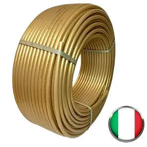 Труба для теплої підлоги ITAL-therm PEX-a/EVOH 16X2 (Золота) з кисневим бар'єром 95 град. Італія, фото 3