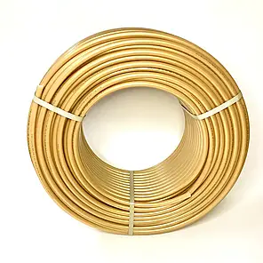 Труба для теплої підлоги ITAL-therm PEX-a/EVOH 16X2 (Золота) з кисневим бар'єром 95 град. Італія, фото 4