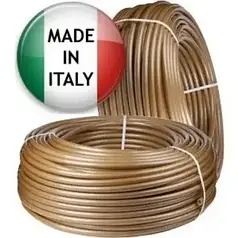 Труба для теплої підлоги Ferolli PEX-a/EVOH 16х2мм GOLD із кисневим бар'єром 95 град. Італія