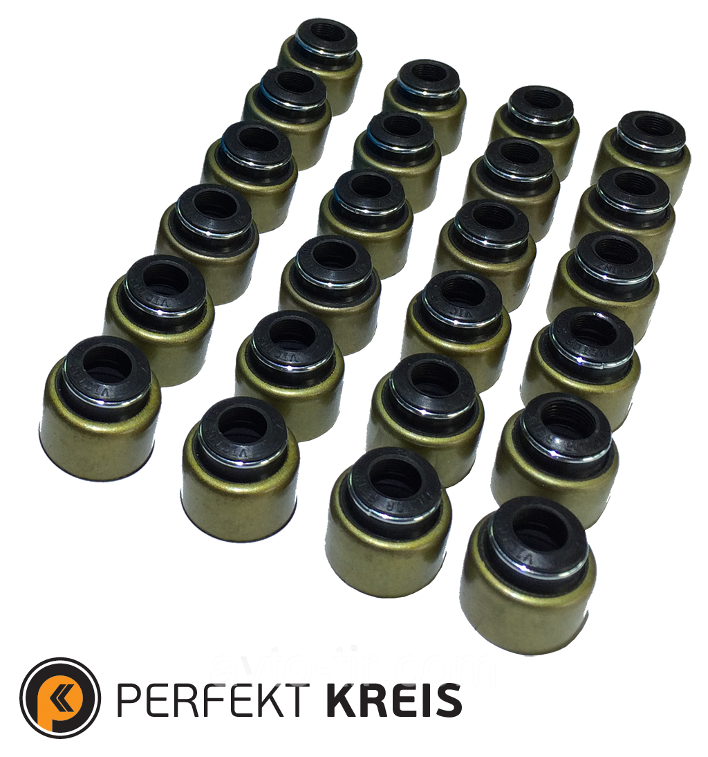 Сальник клапана [24шт] Renault Magnum AE [390-470], E-Tech [400-480] Perfekt Kreis, фото 1