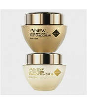 Набір кремів для обличчя anew 45+ avon