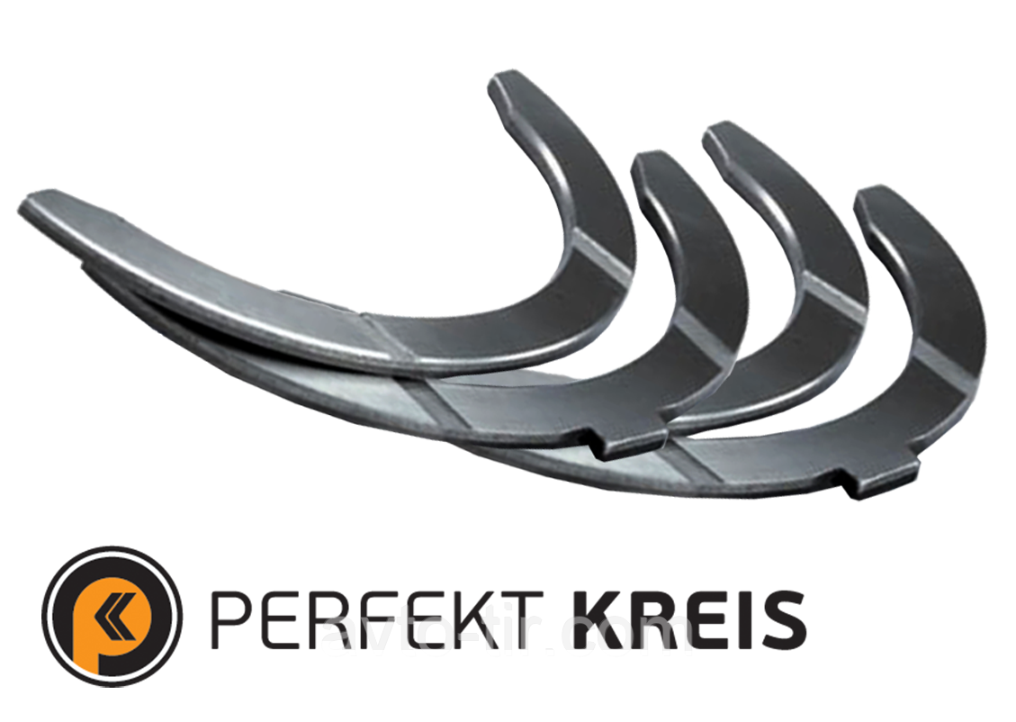 Вкладиші опорні [4шт. коплект] DAF XF, CF Perfekt Kreis, фото 1