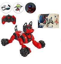 Інтерактивна собака робот 666-800A на пульті радіокерування дитячий робо пес виконує команди, фото 2