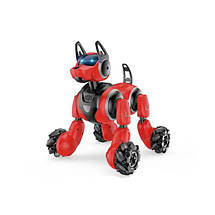 Інтерактивна собака робот 666-800A на пульті радіокерування дитячий робо пес виконує команди, фото 4