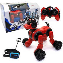 Інтерактивна собака робот 666-800A на пульті радіокерування дитячий робо пес виконує команди, фото 5