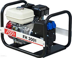 Генератор бензиновий однофазний FOGO FH3001 3,0 кВт 230 В ручний стартер + олія в подарунок