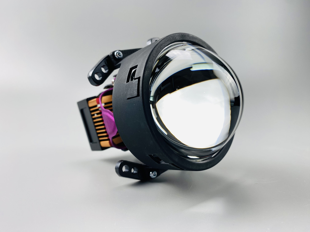 LED лінзи універсальні R9A, ліхтар автомобільний світлодіодний лінза 45W/60W, фото 1
