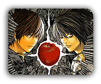 Коврик компьютерный аниме Тетрадь смерти Death Note 18х22 см (k139)