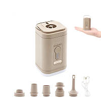 Портативний електричний мінінасос Pacoone PC-01 3в1 ліхтар/насос/ вакууматор