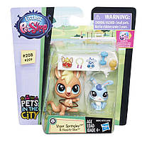 Игровой набор Hasbro Littlest Pet Shop - Кенгуру Vigor Springley і кролик Hoppity Blue