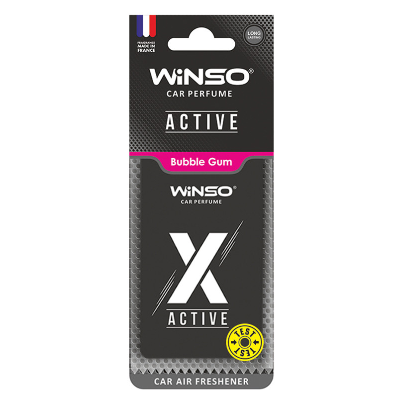 Ароматизатор картка Winso X Active Bubble Gum (533440)