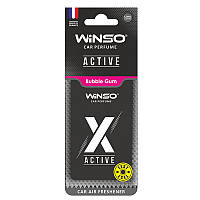 Ароматизатор карточка Winso X Active Bubble Gum (533440)