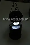 Ліхтар кемпінговий на сонячній батареї LED G85 — туристичний ліхтар лампа, фото 6