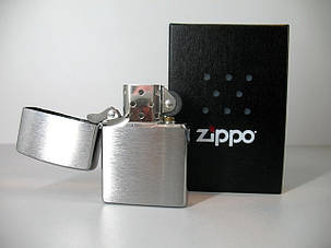 Запальничка ZIPPO 200 Classic Brushed Chrome, фото 2