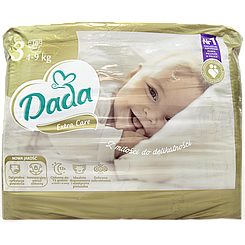 Підгузники розмір 3 Дада Dada extra care (4-9kg) 50szt 4шт/ящ (Код: 00-00014458)