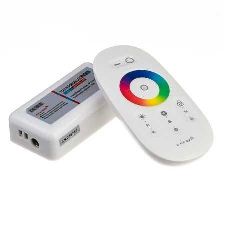 #75 rgb Контролер 18 А Радіо — Сенсорний 8 кнопок