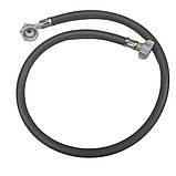 Шланг для пральних та посудомийних машин(залив) L-1000мм, 9,5х16 мм-3-4, внут. внут. FONTE, фото 2