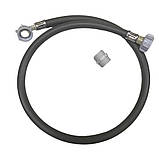 Шланг для пральних та посудомийних машин(залив) L-1000мм, 9,5х16 мм-3-4, внут. внут. FONTE, фото 5