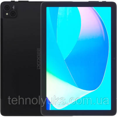 Планшет DOOGEE T10 Pro LTE 8/256GB Black, 13+2/8Мп, 2sim, IPS 10.1", Tiger T606, 8580 mAh, фото 1