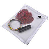 Папка-конверт Supretto на блискавці сітчаста А5 (8569), фото 2