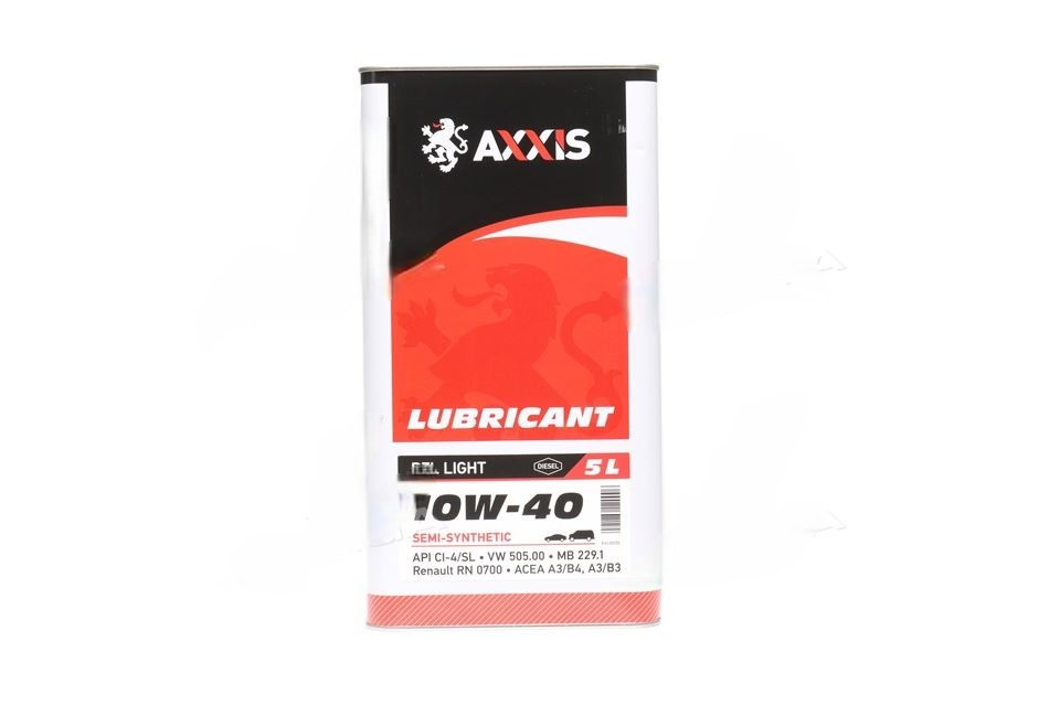 Масло моторн. AXXIS 10W-40 DZL Light (Канистра 5л) 48021286120, фото 1