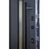 Вхідні двері ТМ Abwehr Queen LP 5 Bionica антрацит терморозрив, фото 4