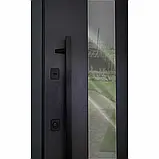 Вхідні двері ТМ Abwehr Queen LP 5 Bionica антрацит терморозрив, фото 7