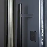 Вхідні двері ТМ Abwehr Queen LP 5 Bionica антрацит терморозрив, фото 9