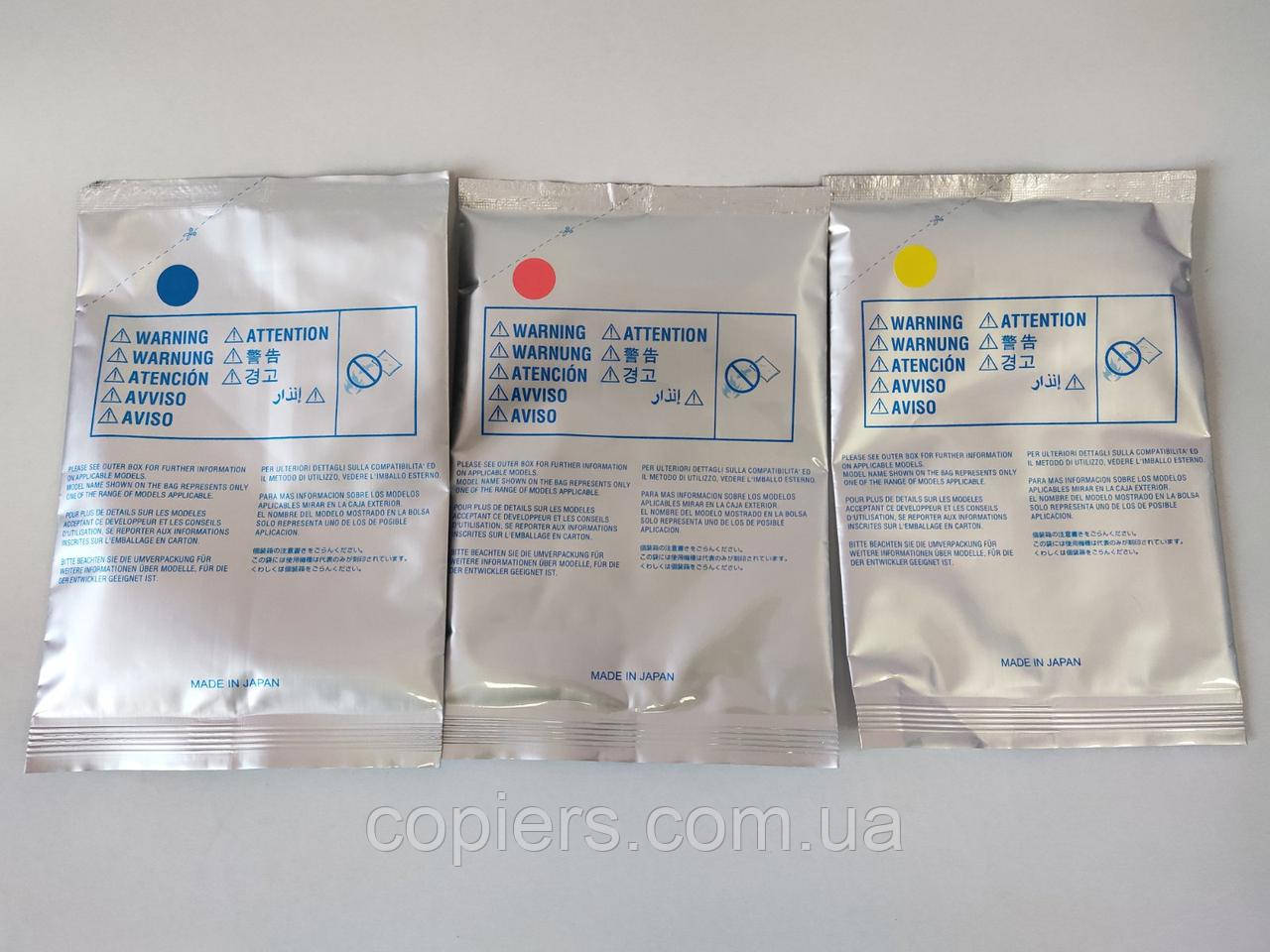 Developer девілопер для DV311, DV512, DV313, DV619 C Y, сумісний, ціна за 1 шт. кожного цає, фото 1