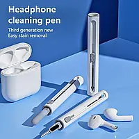 Многофункциональная ручка-щеточка Multi Cleaning Pen для чистки наушников и гарнитуры (370169)