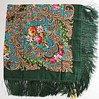 Хустка в народному стилі (зелена) 611008, фото 2